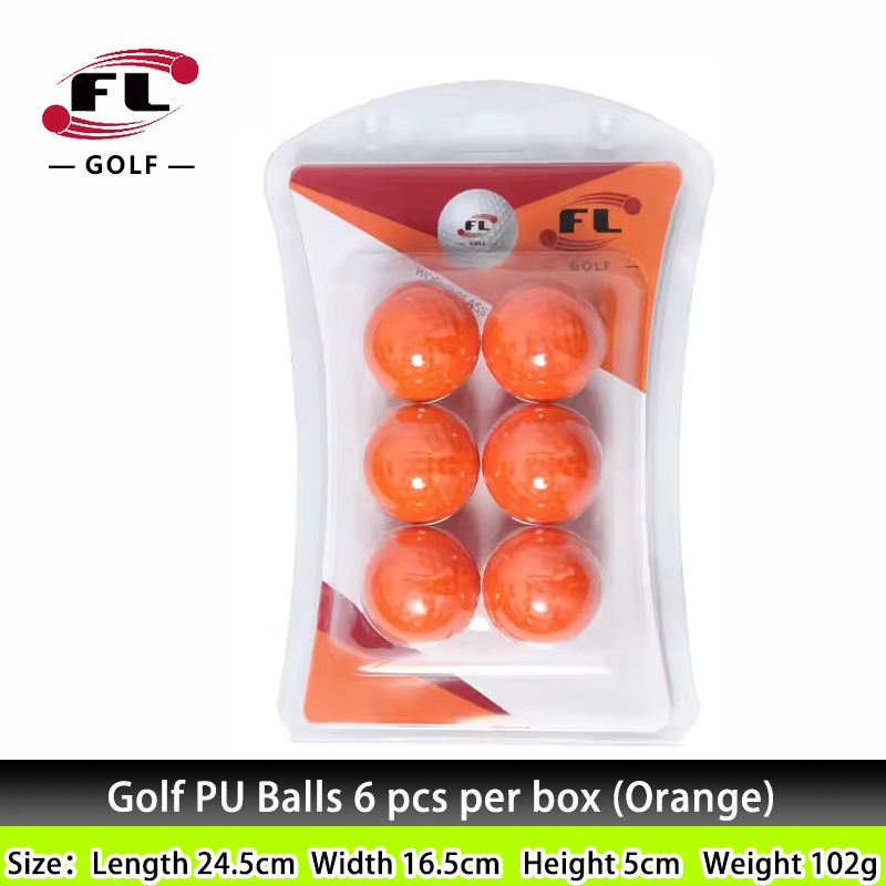 Orange (emballage en boîte de carte de 6 pièces)