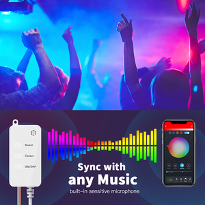 Wifi App <strong>String</strong> <strong>Lights</strong> Smart <strong>String</strong> <strong>Lights</strong> Outdoor Garden RGB Copper Wire LED <strong>String</strong> Fairy <strong>Lights</strong> with Mobile APP Control - Product Image 2