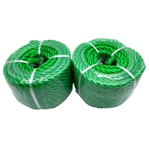 PE 3 Strand rope <strong>PP</strong> <strong>string</strong> <strong>twisted</strong> cord <strong>pp</strong> rope - Product Image 1