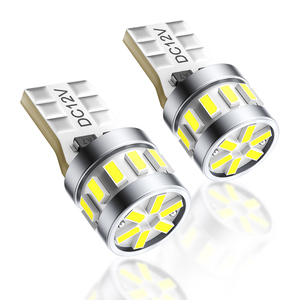 Auxito หลอดไฟรถยนต์ LED 194 194 W5W, หลอดไฟ LED ลิ่มแผ่นป้ายทะเบียนมารยาทแผนที่ขั้นบันไดไฟท้าย2ชิ้น - Product Image 2
