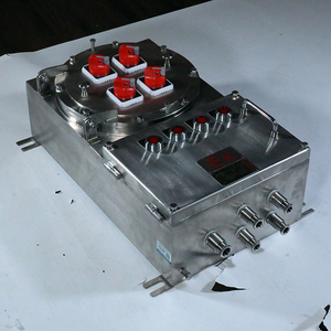 Einphasige OEM gute Qualität kundenspezifische 9 Wege explosionssichere Verteilbox Edelstahl-Stromzähler-<span class=keywords><strong>Box</strong></span>
