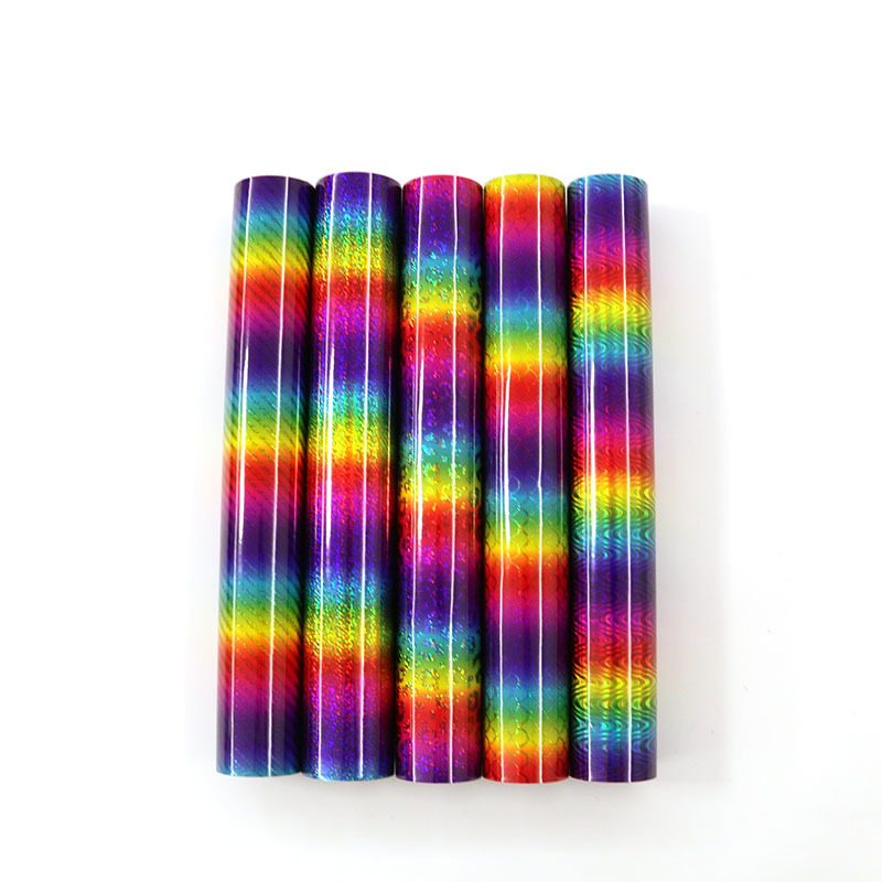 Holographic Rainbow Gradient