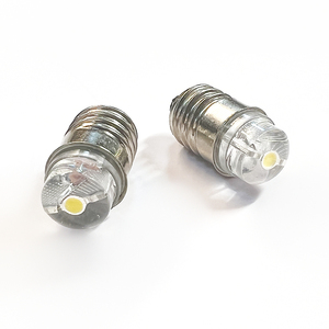 หลอดไฟ3V 0.5W 3800-4100K LED เปลี่ยนหลอดไฟไฟฉายโคมไฟฉุกเฉินทำงานหลอดไฟ