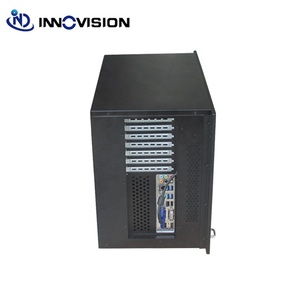 Estación de trabajo de 8U, chasis industrial con pantalla, estante personalizado, ordenador todo en uno - Product Image 4
