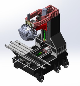 T600-5-Axis Heidenhain Siemens denetleyici CNC 5-eksen frezeleme makine işleme merkezi - Product Image 2