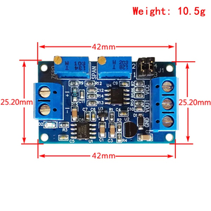 Módulo de corriente a voltaje RNSbot 0-20mA/4-20mA a 0-3,3 V 5V 10V Módulos convertidores de señal de transmisor de voltaje - Product Image 4