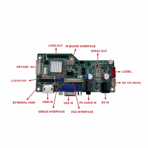 RTD2513V2.1ドライバーボードLCDボードおよびPC付きアクセサリ-AUDLio入力機能ホーン出力はLCDパネル1920X1200 @ 60Hzをサポート - Product Image 2
