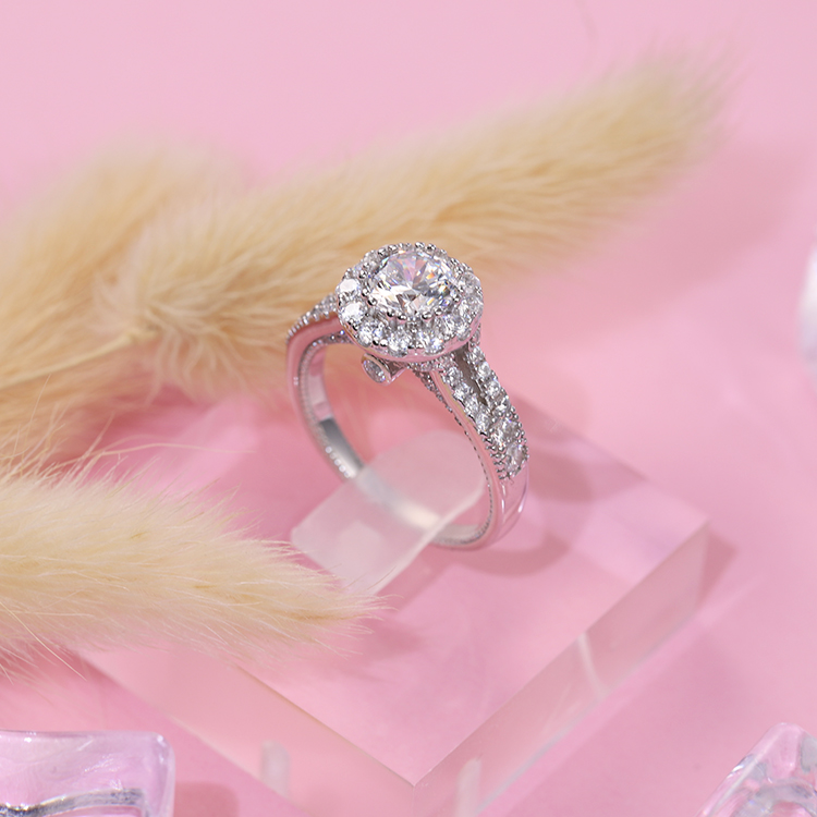 Or massif blanc 18 carats