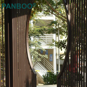 PANBOO Factory Different Type Curved Carving DIY Bamboo Customizable with Various Shapes of Fences, Railings, and Handrails - Product Image 4