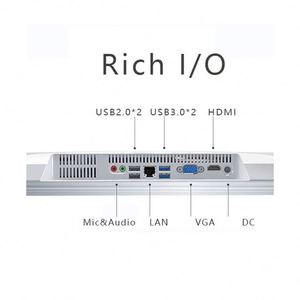 27 inç hepsi bir dokunmatik pc dokunmatik ekran masaüstü bilgisayar 30 inç hepsi bir dokunmatik pc monoblok bilgisayar - Product Image 5