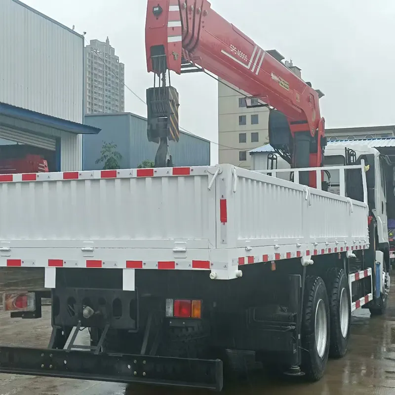 Grúa de PALFINGER recto GIGA 6x4 8T, camión de transporte de logística, para la construcción de ganado y aves de corral, Japón