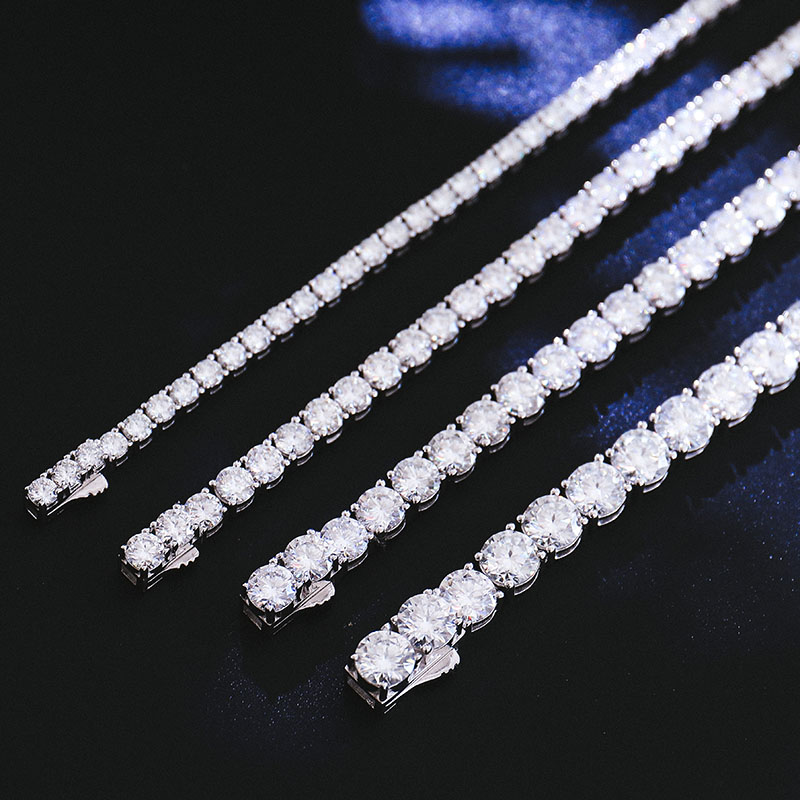 width6mm silver+moissanite