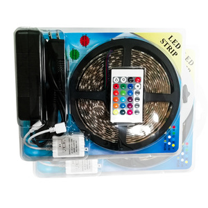 ชุดไฟเส้น LED 5V/12V/24V CCT RGB rgbww rgbww แบบเต็มรูปแบบพร้อมรีโมทคอนโทรล5050 2835ซังข้าวโพด30/60D - Product Image 4