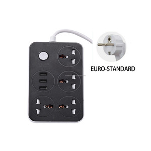 Presa multiuso Multi presa USB con interruttore stile britannico scheda di estensione - Product Image 6