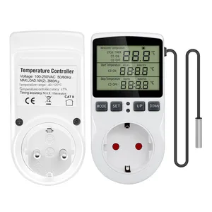 Smart Digital Thermostat with Countdown <strong>Timer</strong> ABS <strong>Temperature</strong> <strong>Controller</strong> Switch Socket for EU/US/AU Standards ODM Product - Product Image 5