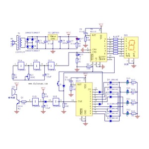 FR-4多層PCBレイアウトと94v0 PCB回路図設計 - Product Image 1