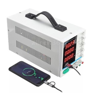 龙威PS3010DF 30V 10A实验室DC电源，带电池充电和电话维修功能开关电源 - Product Image 3