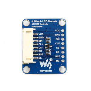 Allgemeines 0,96-Zoll-LCD-Anzeigemodul 160x80 65K Bunter IPS-Bildschirm mit eingebetteter Controller-SPI-Schnitts telle - Product Image 4
