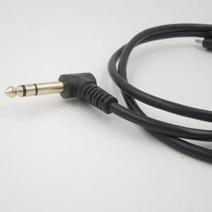 USB tipo C a 90 grados Adaptador de audio de 1/4 pulgadas Aux Jack Cable estéreo para amplificador, altavoz, auriculares, consola mezcladora-3.3FT - Product Image 4
