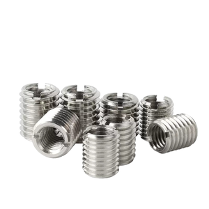 定制不锈钢螺纹嵌件内外螺纹衬套螺钉 - Product Image 1