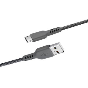 新设计的USB2.0 USB a至C型电缆快速充电数据线，带手机编织护套 - Product Image 3