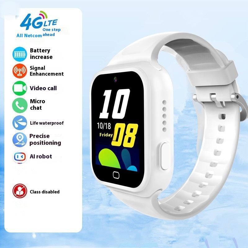 นาฬิกาสมาร์ทโฟน Y17 Full Netcom 5g สีขาว