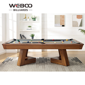 WEBOO Wholesale <strong>Multi</strong> <strong>Functional</strong> 7 Feet 8 Feet Solid Wood <strong>3</strong> in 1 Pool Dining Pool <strong>Table</strong> Family <strong>Game</strong> American Classic Pool <strong>Table</strong> - Product Image 2