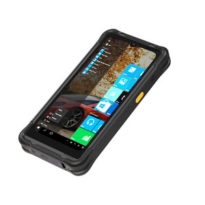 Escáner de código QR portátil PDAS resistente de mano Industrial LCD grande de 6,5 pulgadas IP67 RFID NFC gana 11 escáner de código de barras PDA resistente - Product Image 2