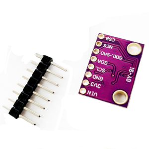 Acelerómetro giroscopio, brújula, Módulo sensor de nueve ejes, MPU9250 + BMP280, - Product Image 2