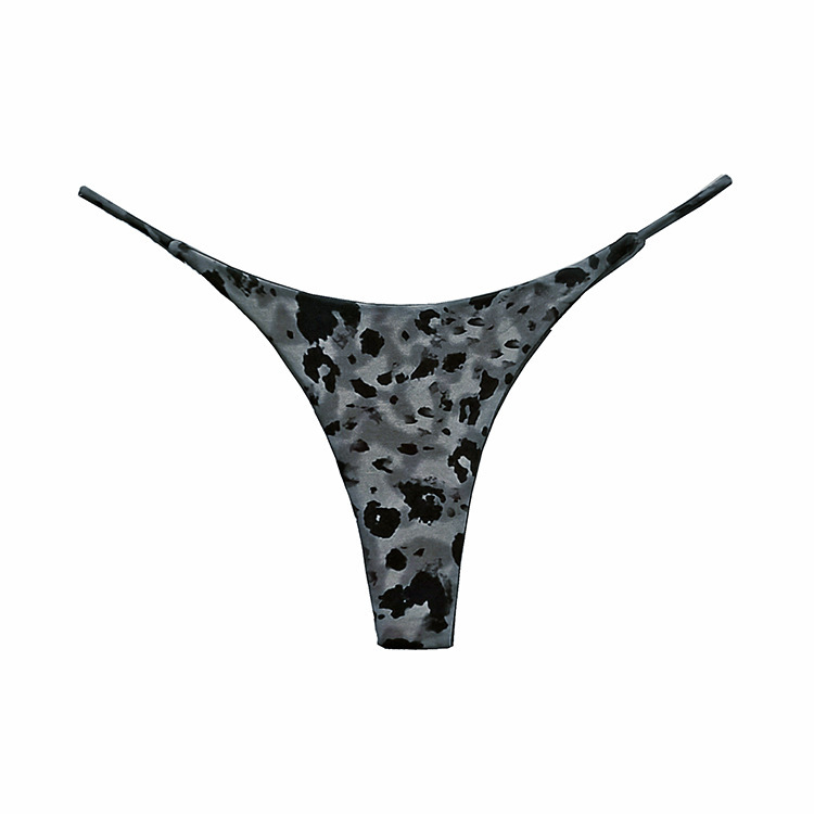 Grey Leopard Stripe