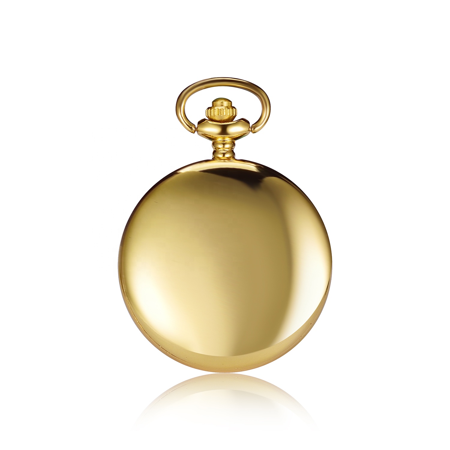 Gold plain pocket watches