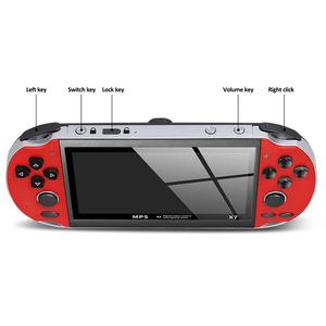 X7คอนโซลเกมมือถือ4.3นิ้วจอแสดงผล LCD 8GB คู่-Rocker 3000เกมคลาสสิก Retro Mini Pocket MP5วิดีโอเกม - Product Image 4