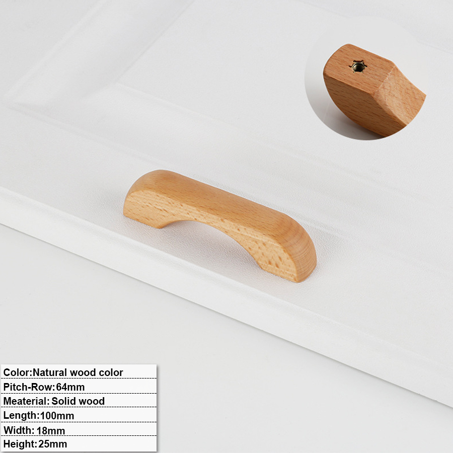 Distance des trous Couleur bois naturel-CY-FH-W5012 - 64mm