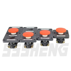 SSSHENGコントロールボタンPKE112-1 IP40 10AボタンボックススイッチPKEシリーズ押しボタンスイッチPKE112-2/3 - Product Image 4