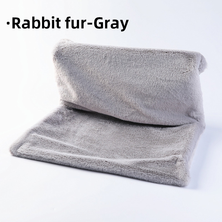 Piel de conejo-Gris