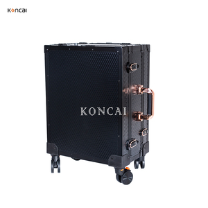 FAMA工厂Koncai最新独特设计的化妆灯箱，带6个支腿的侧立桌滚动拉杆箱 - Product Image 2
