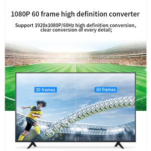 Convertidor de video SDI a Multi HD-Conversión de componentes SDI a DVI CVBS para transmisión y televisión