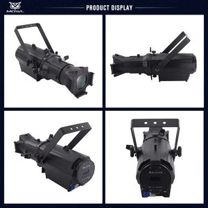 ステージシアタースタジオ用アルミニウム400WDMX CoBLED楕円形レコ画像プロファイルスポットライト - Product Image 4