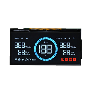 Energie speicher Wechsel richter Benutzer definiertes Segment LCD-Anzeige Günstiger Preis Htn-Segment Displays Bildschirm LCD 7 Monochrom Segment LCD-Anzeige