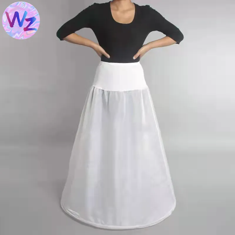 Penjualan Bagus Rok Dalaman Hoop 1 Pernikahan Rok A Line Saree Indian Kain Elastis Rok Tutu Rok Rockabilly