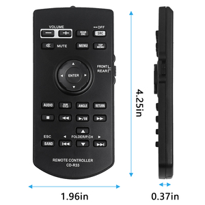 CXE5117 CD-R33 Controller Smart Remote <strong>Control</strong> for Pioneer Car Audio AVH-X4500DVD AVHX490DAB AVH-X5600BT Speakers Remote <strong>Control</strong> - Product Image 3