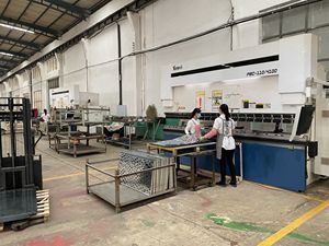 室内装饰室外隔断铝隐私屏风墙系统，带框架铝屏 - Product Image 5