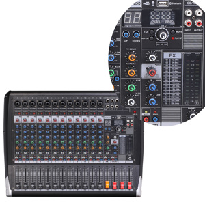 Paシステムdjコントローラープロフェッショナル放送デジタルサウンド12チャンネルミキサー