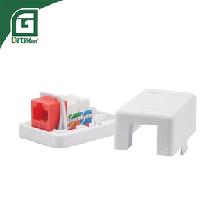 GETEKnet <strong>network</strong> <strong>connection</strong> box Cat 6 6a 5e keystone jack RJ45 <strong>connection</strong> Box Cat6 Cat5e Cat6a Junction surface mount Box - Product Image 4