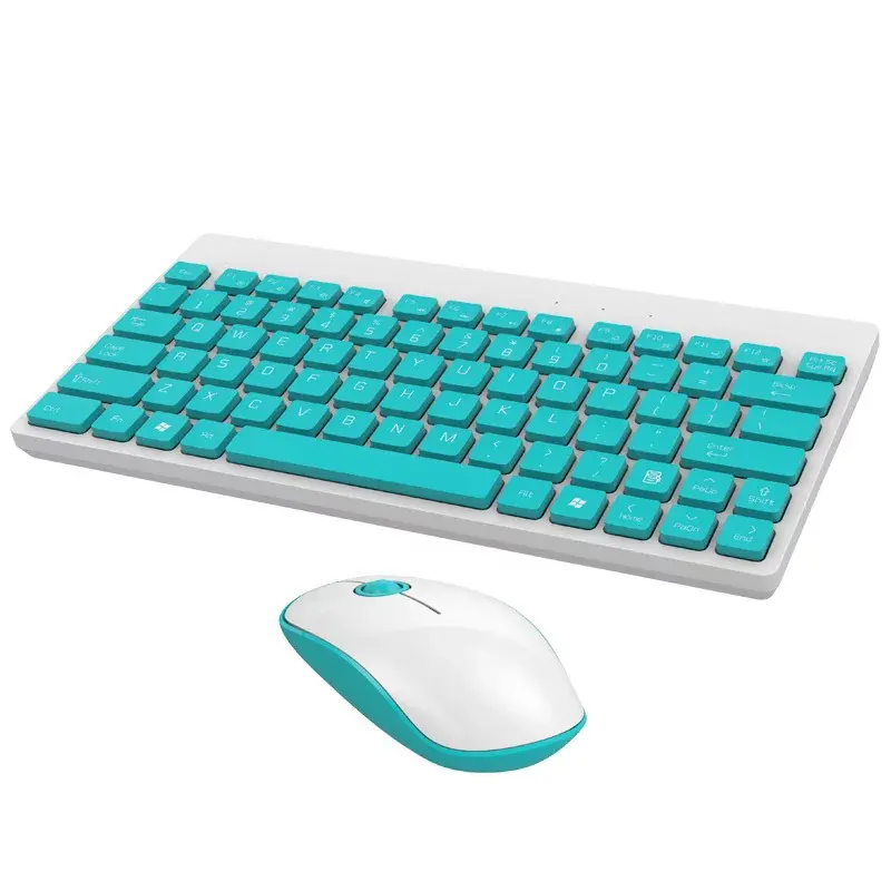 Combinaison clavier-souris sans fil pour bureau à domicile Ensemble clavier et souris de bureau étanche