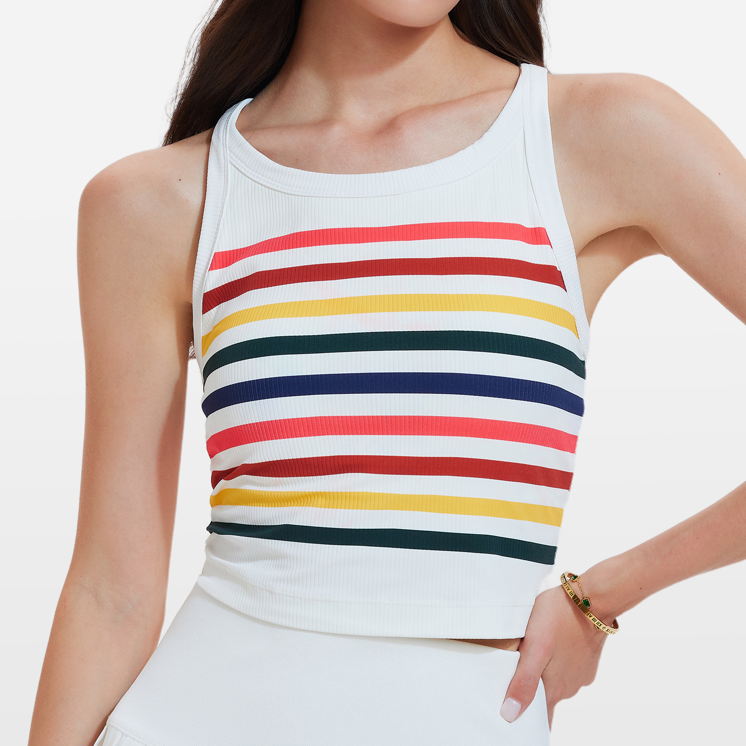 rainbow vest