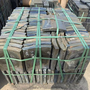 Tùy Chỉnh Đánh Bóng Màu Đen Hình Thang Basalt Đúc Dung Nham Đá Gạch Tự Nhiên Basalt Đúc Đá Tấm Cho Ngoài Trời Bên Ngoài - Product Image 1