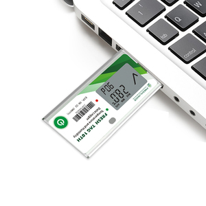 Registrador DE DATOS USB Registrador de datos de humedad y temperatura de cadena fría de una sola vez