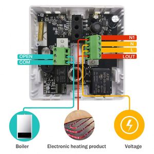Tuya Wifi Smart termostato elettrico per riscaldamento a pavimento riscaldamento a Gas termostato digitale programmabile 433RF - Product Image 6
