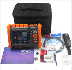 เครื่องทดสอบไฟเบอร์ออปติก NK5600 OTDR พร้อมแผนที่ VfL opm ทดสอบการสูญเสียแสงสำหรับเครือข่าย GPRS 4G 3G เครื่องมือ FTTH - Product Image 6